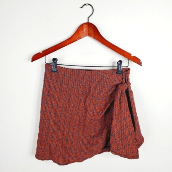Pull&Bear Dresses & Skirts - Pull&Bear Ruched Academia Clueless Preppy Punk Plaid Skirt M